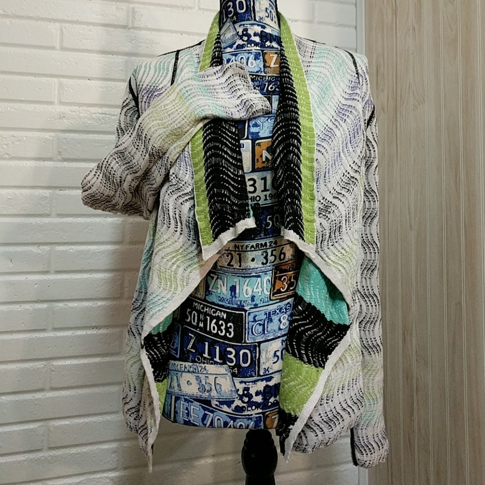 Nic + Zoe multicolored cardigan